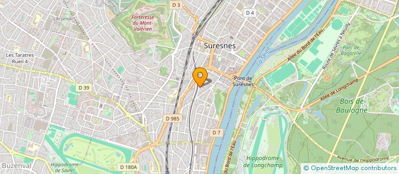 localisation de l'entreprise MONSIEUR WILLIAM BERKMAN à SURESNES