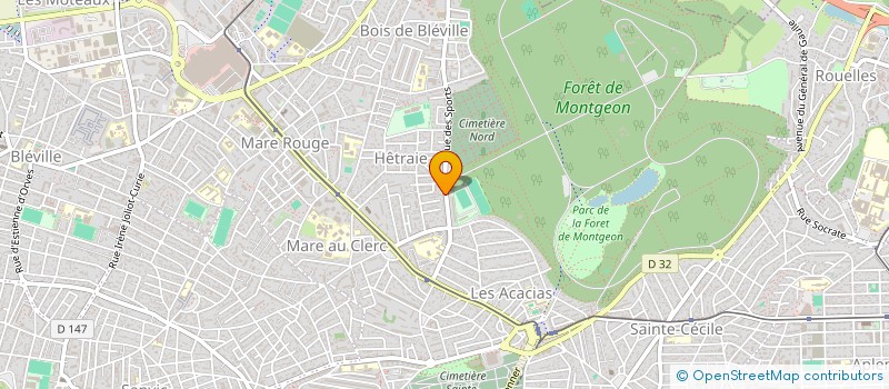 localisation de l'entreprise MONSIEUR WILLIAM BERRIFFE à LE HAVRE