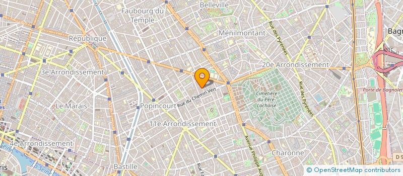 localisation de l'entreprise MONSIEUR WILLIAM BETSCH  PARIS