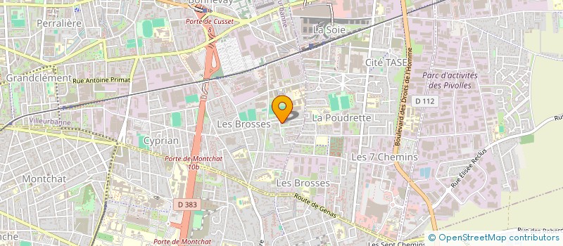 localisation de l'entreprise MONSIEUR WILLIAM BEUGIN  MONTLUEL