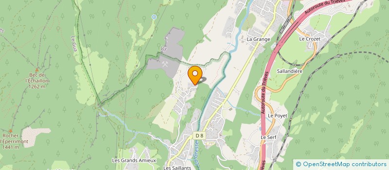 localisation de l'entreprise MONSIEUR WILLIAM BIANCHI  LE GUA