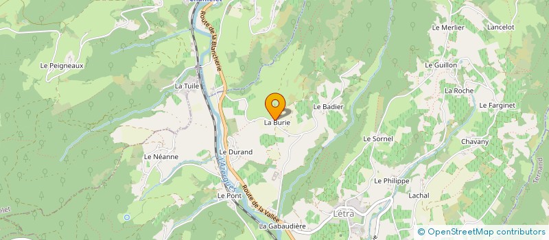 localisation de l'entreprise MONSIEUR WILLIAM BICHET  LE BREUIL