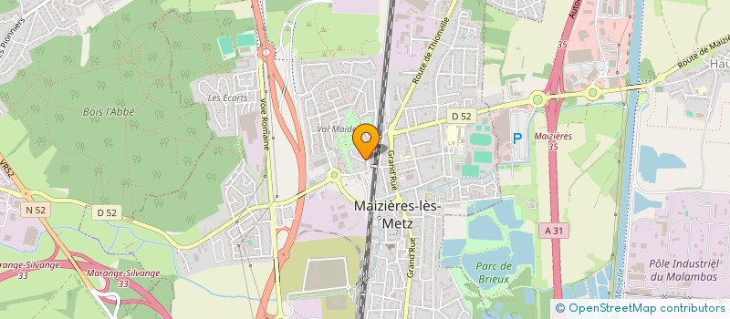 localisation de l'entreprise MONSIEUR WILLIAM BINOT  MAIZIERES-LES-METZ
