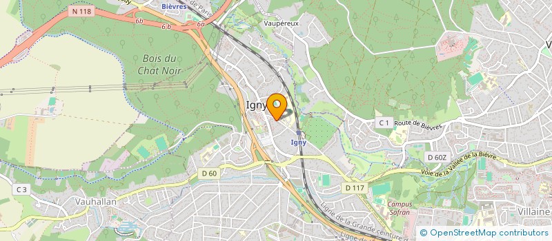 localisation de l'entreprise MONSIEUR WILLIAM BIPA  IGNY