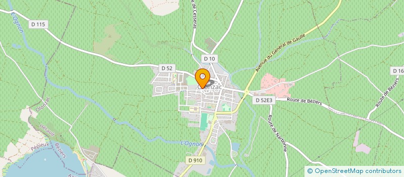 localisation de l'entreprise MONSIEUR WILLIAM BLAIR  OLONZAC