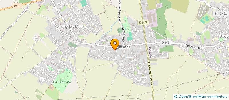 localisation de l'entreprise MONSIEUR WILLIAM BLANC  HAISNES