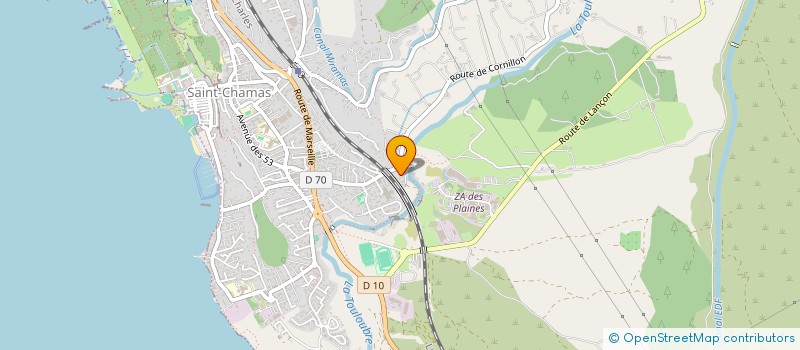 localisation de l'entreprise MONSIEUR WILLIAM BLANC  ISTRES