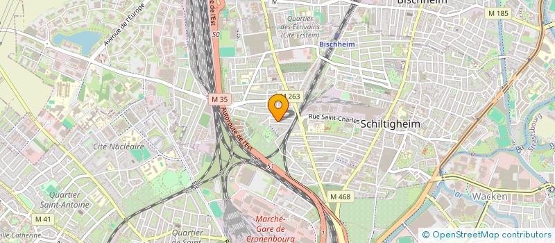 localisation de l'entreprise MONSIEUR WILLIAM BOBOWSKI  SCHILTIGHEIM