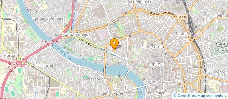 localisation de l'entreprise MONSIEUR WILLIAM BONAL à TOULOUSE