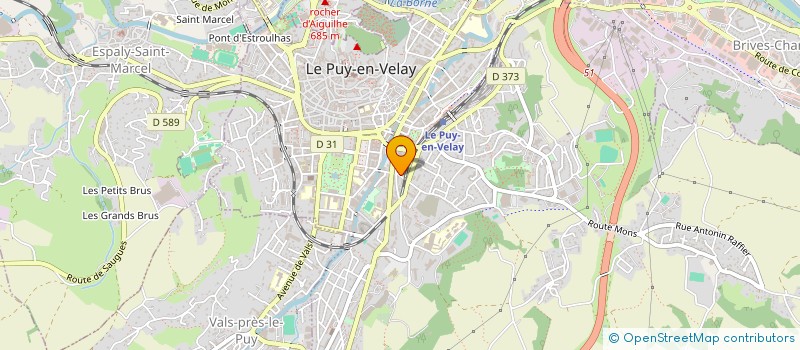 localisation de l'entreprise MONSIEUR WILLIAM BONHOTAL à LE PUY-EN-VELAY