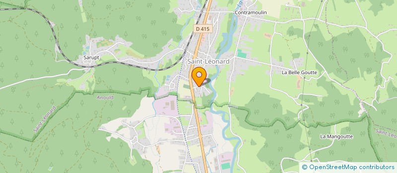 localisation de l'entreprise MONSIEUR WILLIAM BONNICI  SAINT-LEONARD