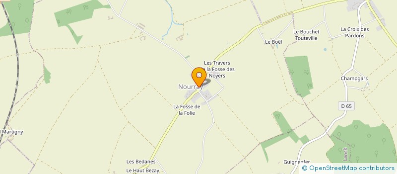 localisation de l'entreprise MONSIEUR WILLIAM BORDE  NOURRAY