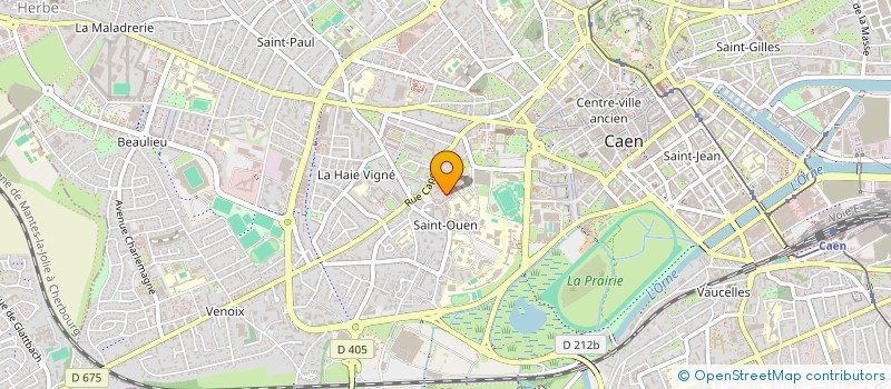 localisation de l'entreprise MONSIEUR WILLIAM BOUCHARD à CAEN