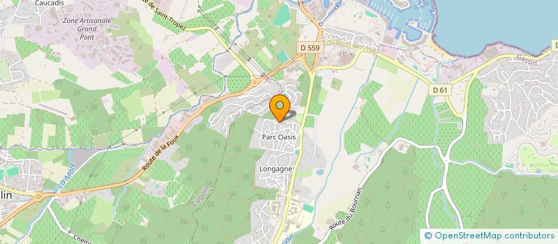 localisation de l'entreprise MONSIEUR WILLIAM BOUDON  GASSIN