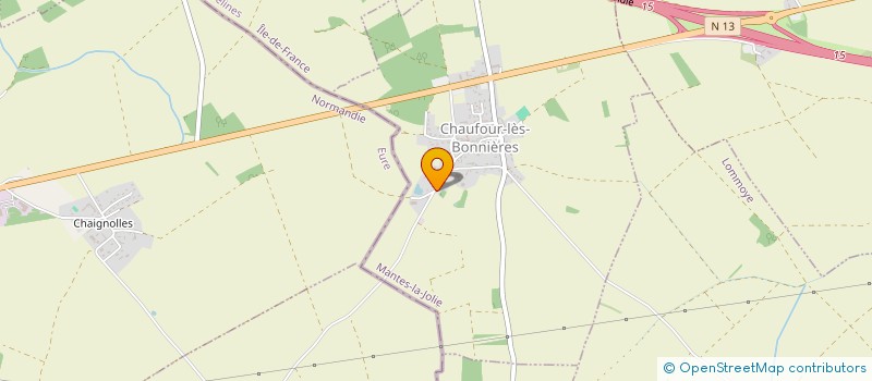 localisation de l'entreprise MONSIEUR WILLIAM BOUHEHORT  CHAUFOUR-LES-BONNIERES