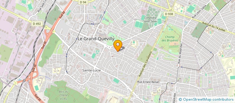 localisation de l'entreprise MONSIEUR WILLIAM BOURDIN  LE GRAND-QUEVILLY