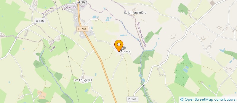 localisation de l'entreprise MONSIEUR WILLIAM BOURRE  SCILLE