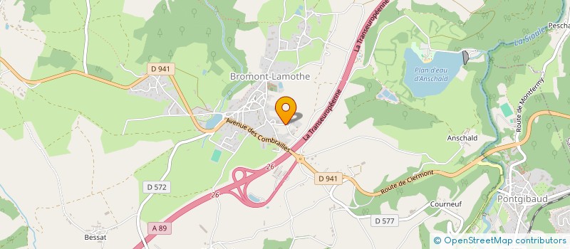 localisation de l'entreprise MONSIEUR WILLIAM BOYER  BROMONT-LAMOTHE