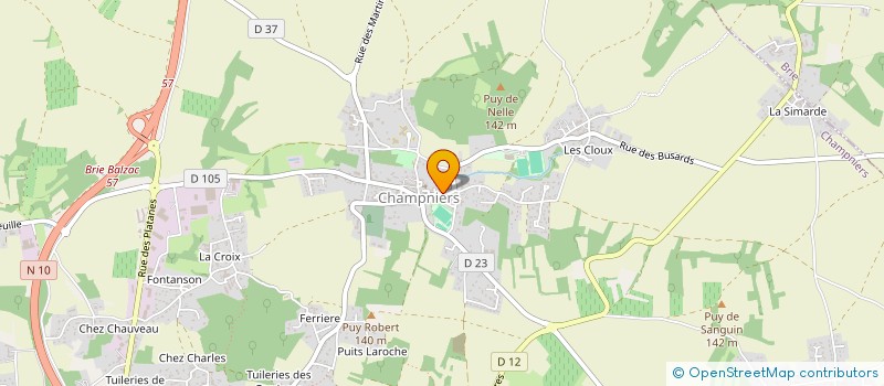 localisation de l'entreprise MONSIEUR WILLIAM BRANDY à CHAMPNIERS