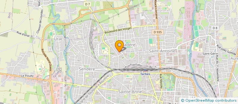 localisation de l'entreprise MONSIEUR WILLIAM BRECHET  TARBES