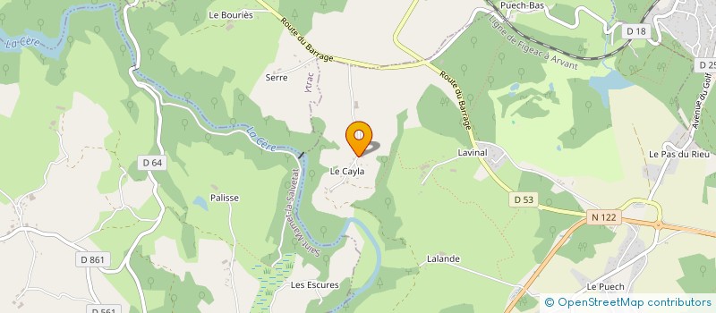 localisation de l'entreprise MONSIEUR WILLIAM BREMENT à SANSAC-DE-MARMIESSE
