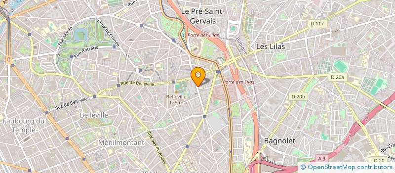 localisation de l'entreprise MONSIEUR WILLIAM BRES  PARIS