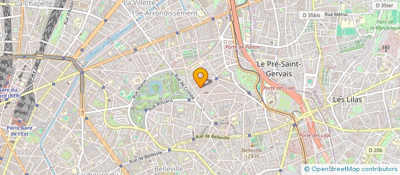 localisation de l'entreprise MONSIEUR WILLIAM BRIDGES  PARIS