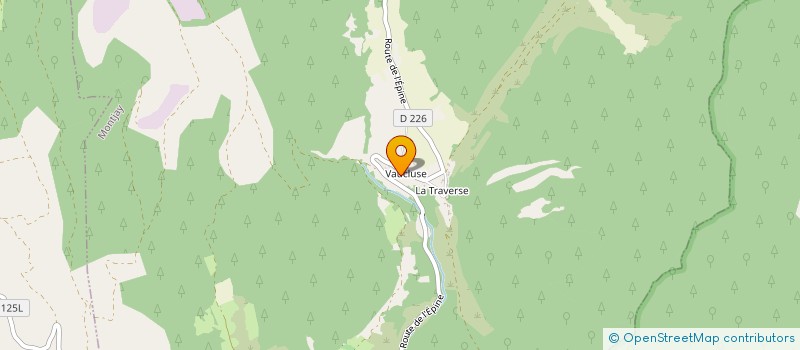 localisation de l'entreprise MONSIEUR WILLIAM BRUN  MONTJAY