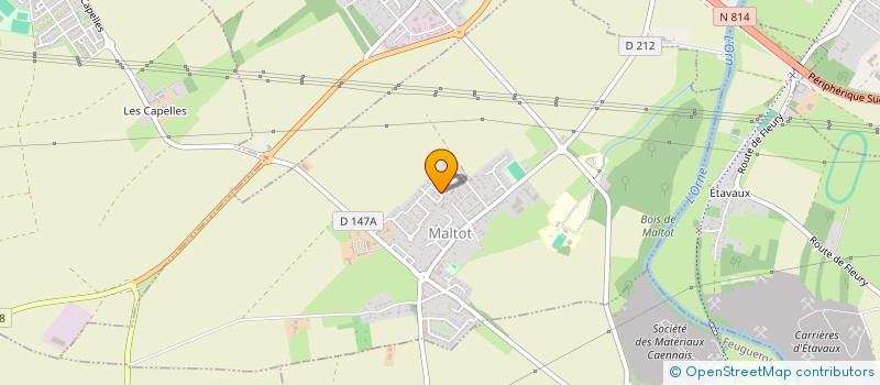 localisation de l'entreprise MONSIEUR WILLIAM CALCUTTA  MALTOT