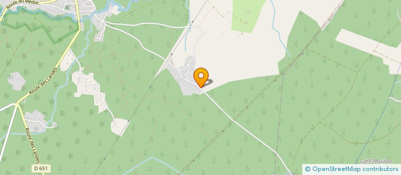 localisation de l'entreprise MONSIEUR WILLIAM CANDILLIER  SAUCATS