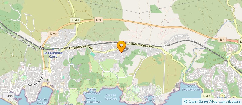 localisation de l'entreprise MONSIEUR WILLIAM CAPPADONA  MARTIGUES