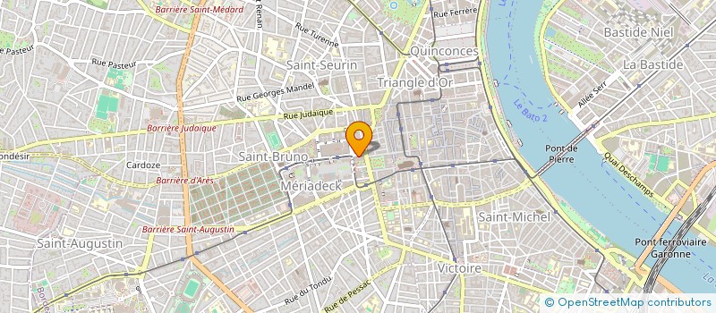 localisation de l'entreprise MONSIEUR WILLIAM CAROUPAYE  BORDEAUX