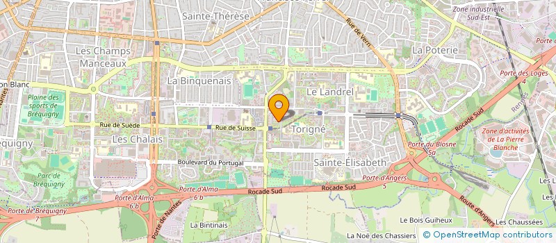 localisation de l'entreprise MONSIEUR WILLIAM CELLIER  RENNES
