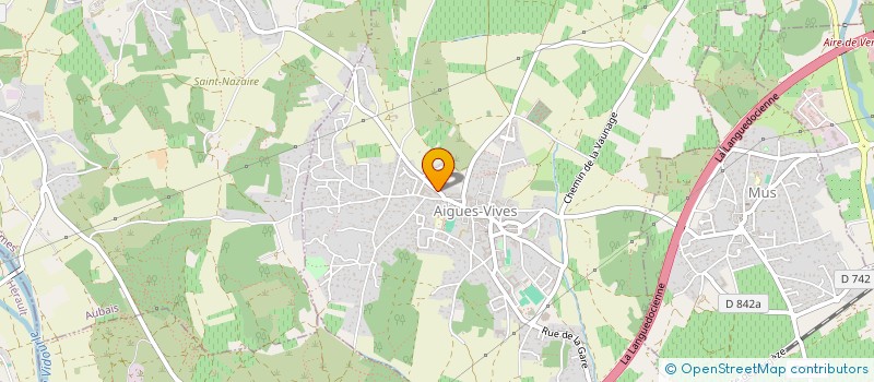 localisation de l'entreprise MONSIEUR WILLIAM CERRI  AIGUES-VIVES