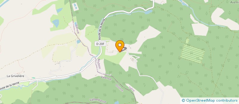 localisation de l'entreprise MONSIEUR WILLIAM CHAMBON  ROYBON