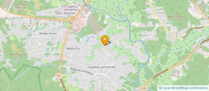 localisation de l'entreprise MONSIEUR WILLIAM CHARLES  MATOURY