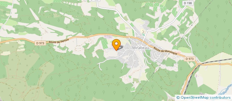 localisation de l'entreprise MONSIEUR WILLIAM CHAZE  MIRABEAU