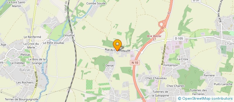 localisation de l'entreprise MONSIEUR WILLIAM CHEKIR à CHAMPNIERS