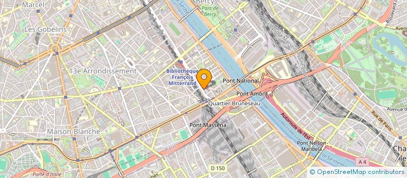 localisation de l'entreprise MONSIEUR WILLIAM CHHAO  PARIS