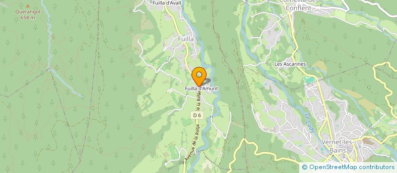 localisation de l'entreprise MONSIEUR WILLIAM CHIPPENDALE  FUILLA