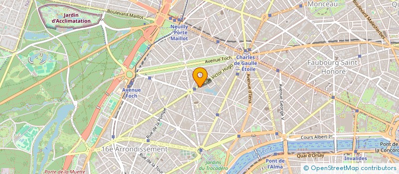 localisation de l'entreprise MONSIEUR WILLIAM CHRISTIE  PARIS