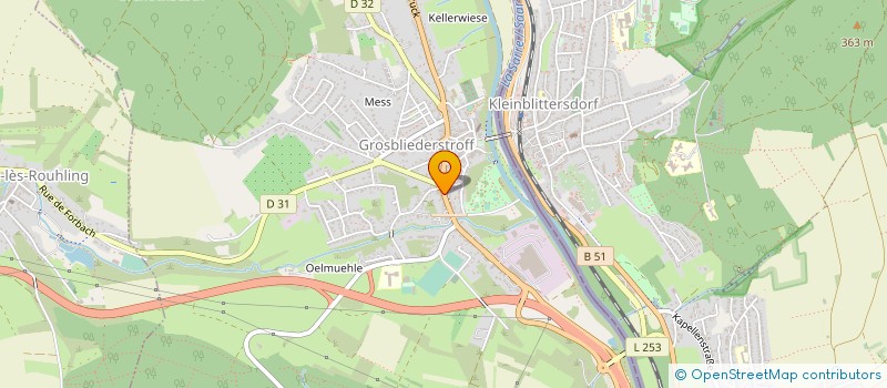 localisation de l'entreprise MONSIEUR WILLIAM CHRISTMANN  GROSBLIEDERSTROFF