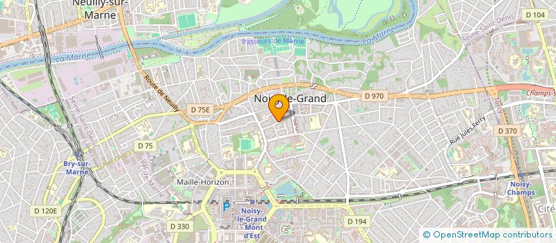 localisation de l'entreprise MONSIEUR WILLIAM COHEN à NOISY-LE-GRAND