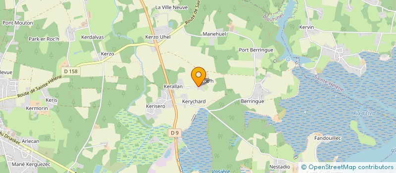 localisation de l'entreprise MONSIEUR WILLIAM COLLIN  PLOUHINEC