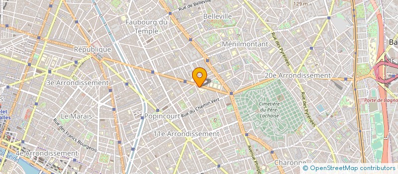 localisation de l'entreprise MONSIEUR WILLIAM CONNOLLY  PARIS