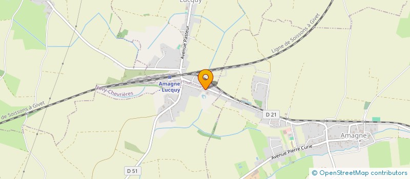 localisation de l'entreprise MONSIEUR WILLIAM CONNOT  COUCY