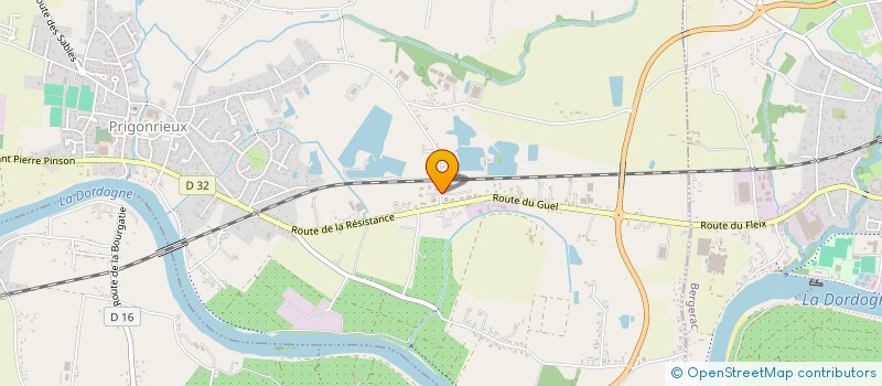 localisation de l'entreprise MONSIEUR WILLIAM CONSTANSA  PRIGONRIEUX