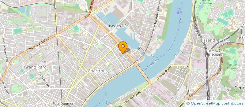 localisation de l'entreprise MONSIEUR WILLIAM CONSTANTY  BORDEAUX