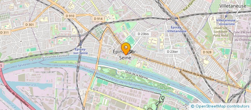 localisation de l'entreprise MONSIEUR WILLIAM CORDEIRO GONCALVES à EPINAY-SUR-SEINE