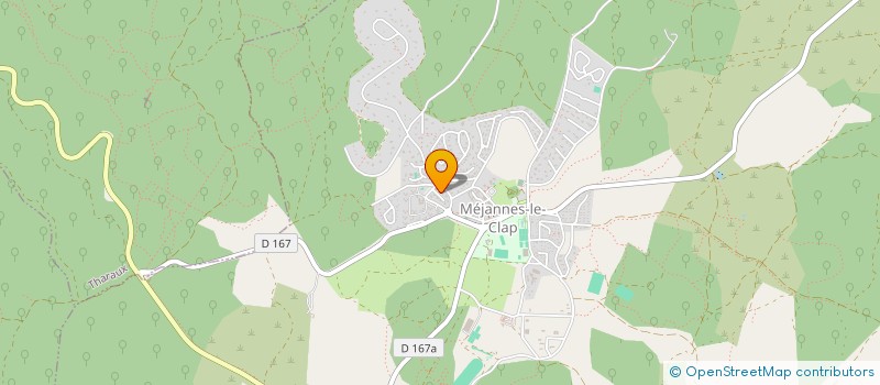 localisation de l'entreprise MONSIEUR WILLIAM CORRAZIN  SAINT-PRIVAT-DE-CHAMPCLOS